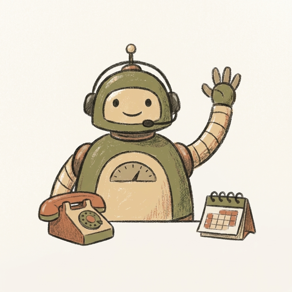 Receptionist AI agent